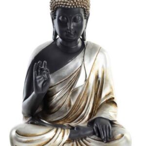 Figura Resina Buda 20.5x16.5x30cms ref.FD202632A