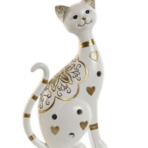 Figura Resina Gato 16x8x30cms ref.FD212957