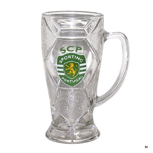 Caneca de Vidro 360ML Sporting CP ref.SCP1048