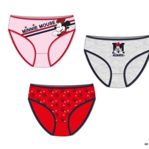 Conjunto 3 Slips ( cuecas) Minnie ref. VH8043 ( 4/5 Anos)