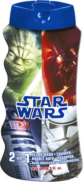 Gel de Banho e Shampoo 2em1 Star Wars 475ML ref. LO2617