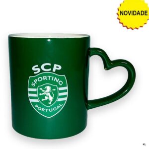 Caneca Sporting CP Asa Coração ref.SCP1205