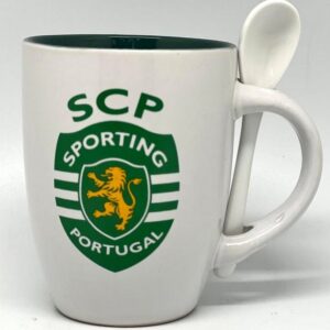 Caneca c/Colher Sporting ref. 0808