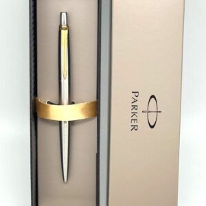 Parker Jotter Prateada c/Clip Dourado Esferografica ref. 5016677