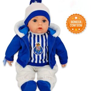 Bebe FC Porto 50cms c/som (Gorro) ref. FCP1212