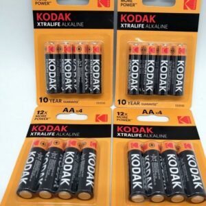 Pilhas Kodak Alcalinas AA (Blister 4) ref. 22030--pack de 4 blis