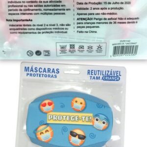 Mascara reutizavel Criança ref.DVR1143