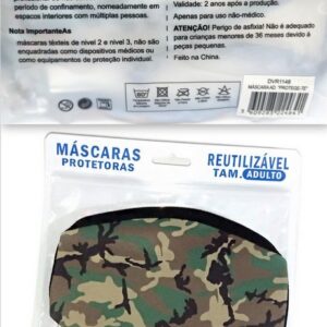 Mascara reutizavel Adulto ref.DVR1157