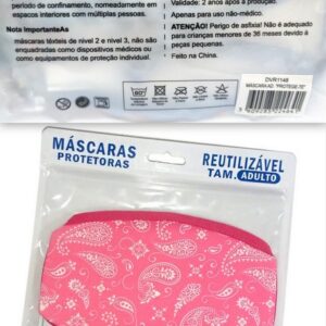 Mascara reutizavel Adulto ref.DVR1162