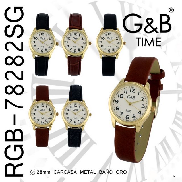 Relogio de Senhora GB ref. RGB 78282SG--Pack de 2 unidades