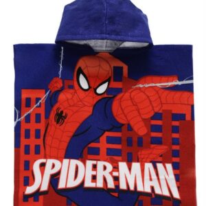 Poncho Homem Aranha Microfibra 50x100cms Ref.EX78097