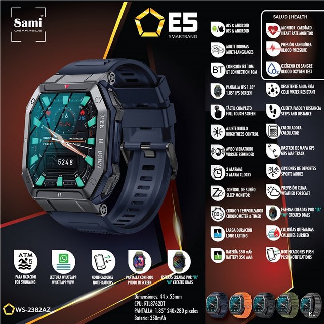 Relogio Smartwatch Sami ref.WS2382AZ