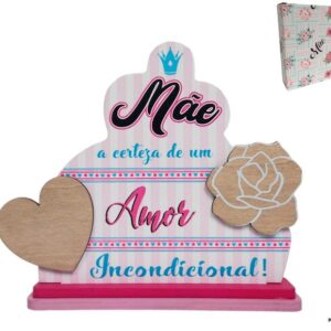 Placa Dia da Mae 15x12.50cms ref. Mae12008