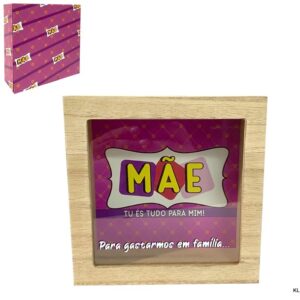 Mealheiro 16x16cms Dia da Mae ref. Mae11105