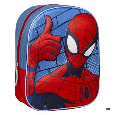 Mochila em 3D Homem Aranha 31cms (Pre Escolar) ref.2100-4343