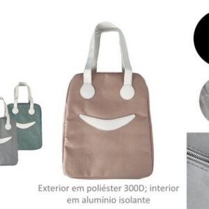 Lancheira/Saco termico 28x23cms ref. 23683--pack de 3 unidades