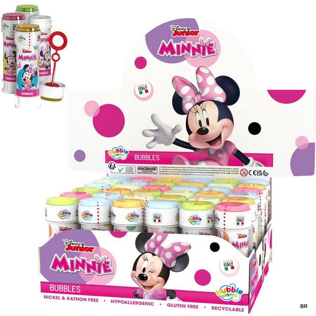 Bolas de Sabao Minnie 60ml ref.22996--pack de 6 unid.