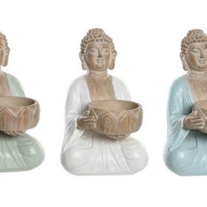 Figura Resina Buda Sup. Vela 9x9x14cms ref.FD205477--Pack de 3 u