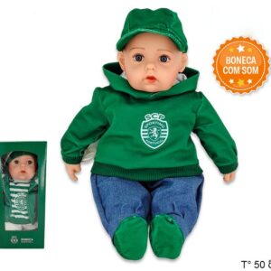 Bebe Sporting CP 50cms c/Som (Boné) ref.SCP1211