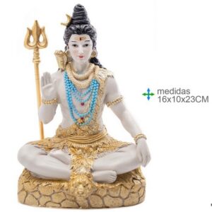 Figura Resina Deus Shiva 16x10x23cms ref. DR77012