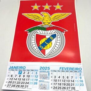 Calendario de Parede 2025 SL Benfica ref.5016272A--pack de 5 uni