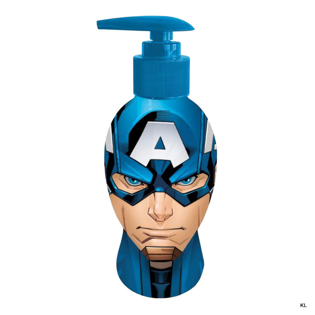 Dispensador Avengers Shampoo/Gel 2 em 1 300ml ref.LO2557