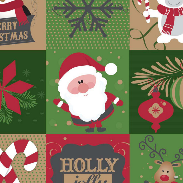 25 Folhas Papel Embrulho Natal 70x100 cms ref. N179