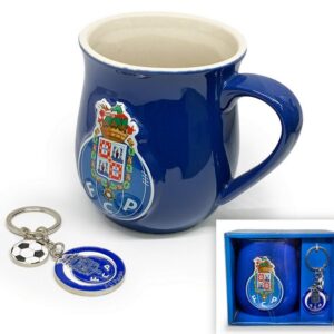 Conjunto Caneca Stone + Porta Chave FC Porto ref. PM011