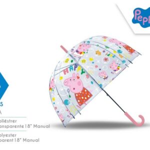 Chapeu de Chuva Peppa 46cms ref.PP17100-Pack de 2 unid.-