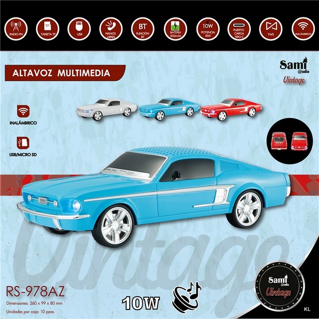 Radio Carro Multimedia Altavoz ref. RS978AZ