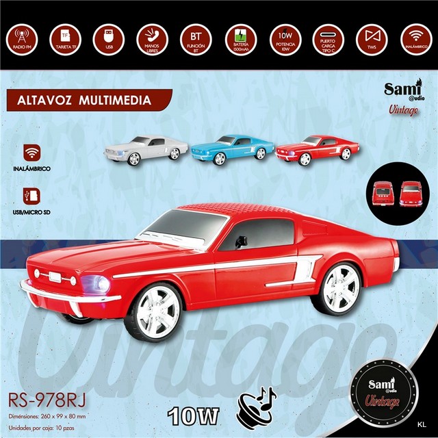 Radio Carro Multimedia Altavoz ref. RS978RJ