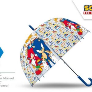 Chapeu de Chuva Sonic 46cms ref.SN7152MC--Pack de 2 unid.