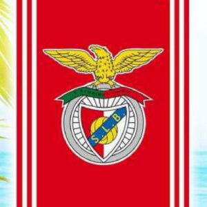 Toalha de Praia SL Benfica Microfibra ref.TSLB06 (100x180cms)