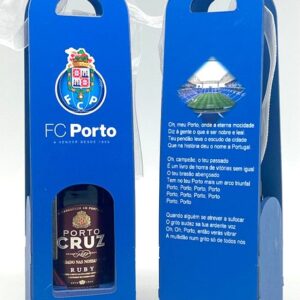 Conj. com Miniatura do Vinho do Porto FC Porto ref. 229FCP