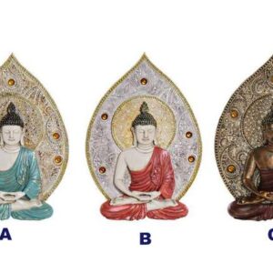 Decoração Parede Buda em Resina (Fig. A) 19x27cms ref.DP190369