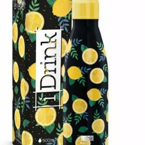 Garrafa termica I-Drink em Aço Lemon (500ML) ref.ID0071