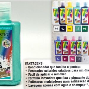 Coloração temporaria p/Cabelo 1 Dia 100ml  ref.MK13