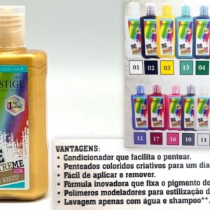 Coloração temporaria p/Cabelo 1 Dia 100ml ref.MK14