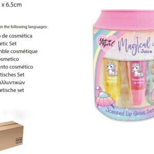 Lip Gloss Perfumado conjunto de 3 ref. VYA056